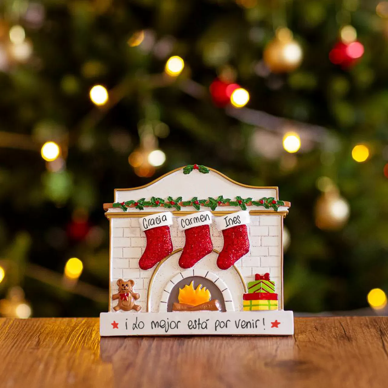 Christmas The Original Amigos<3 Calcetines Arriba De La Chimenea Decoracion De Mesa