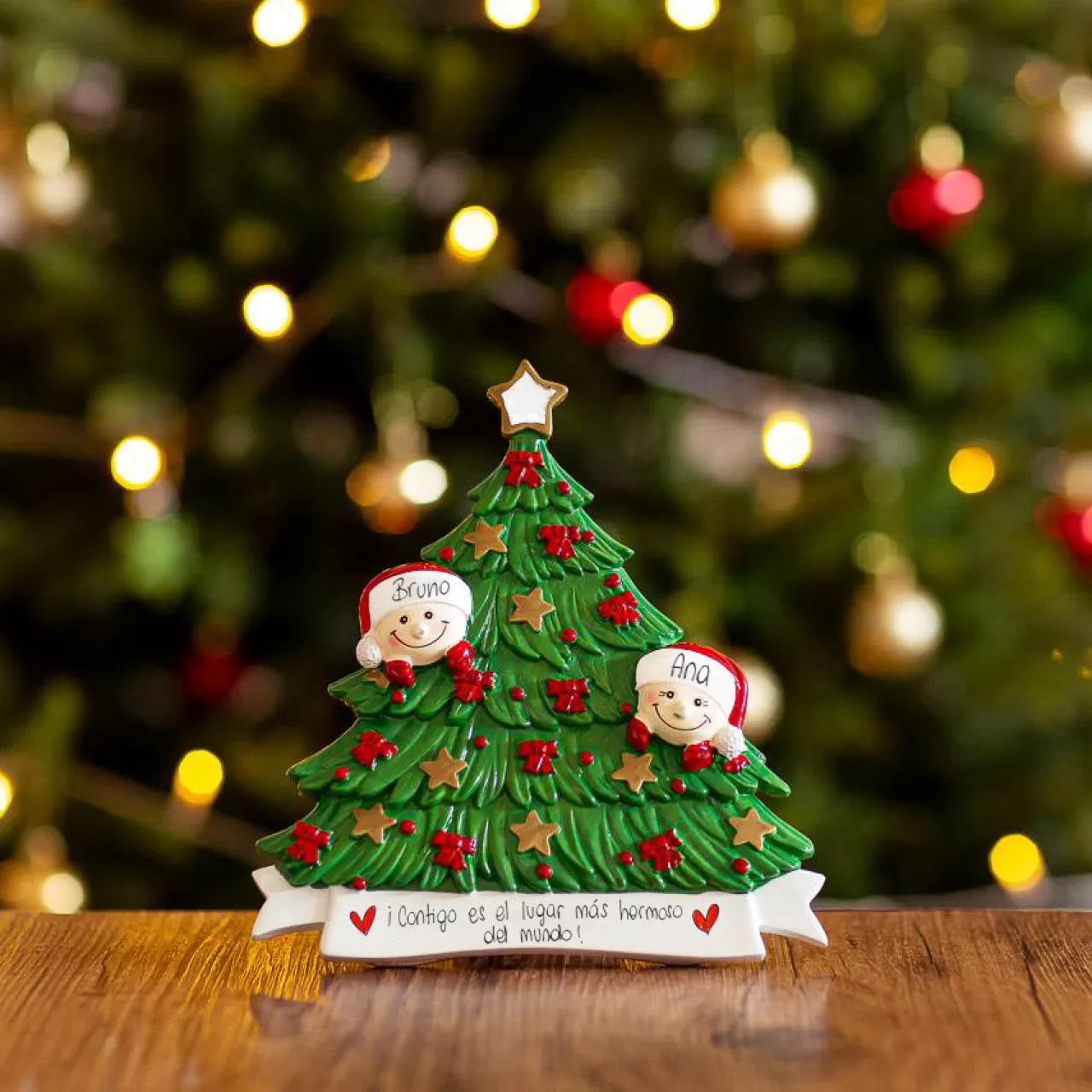 Christmas The Original Pareja<AÁrbol De Navidad Para 2 Decoracion De Mesa