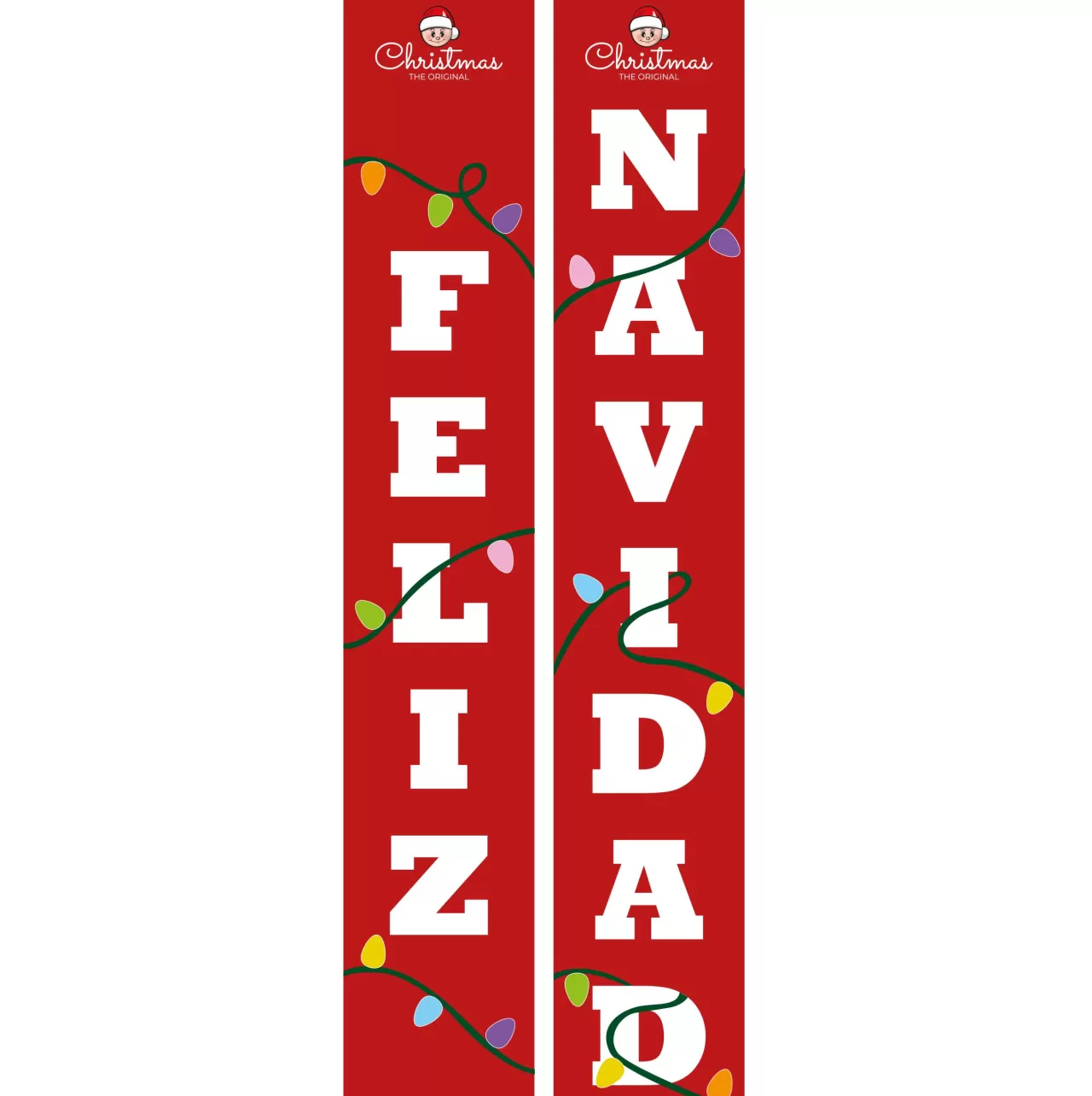 Christmas The Original Adornos De Navidad<Banner De Puerta Feliz Navidad