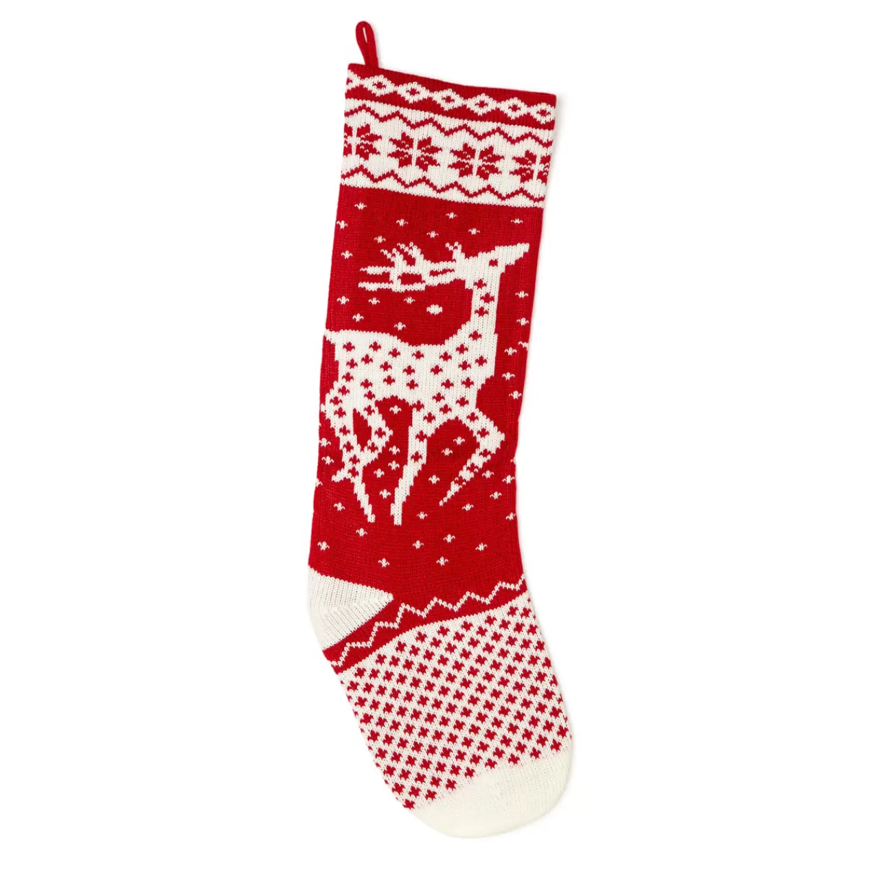 Christmas The Original Calcetines<Calcetin De Reno Blanco