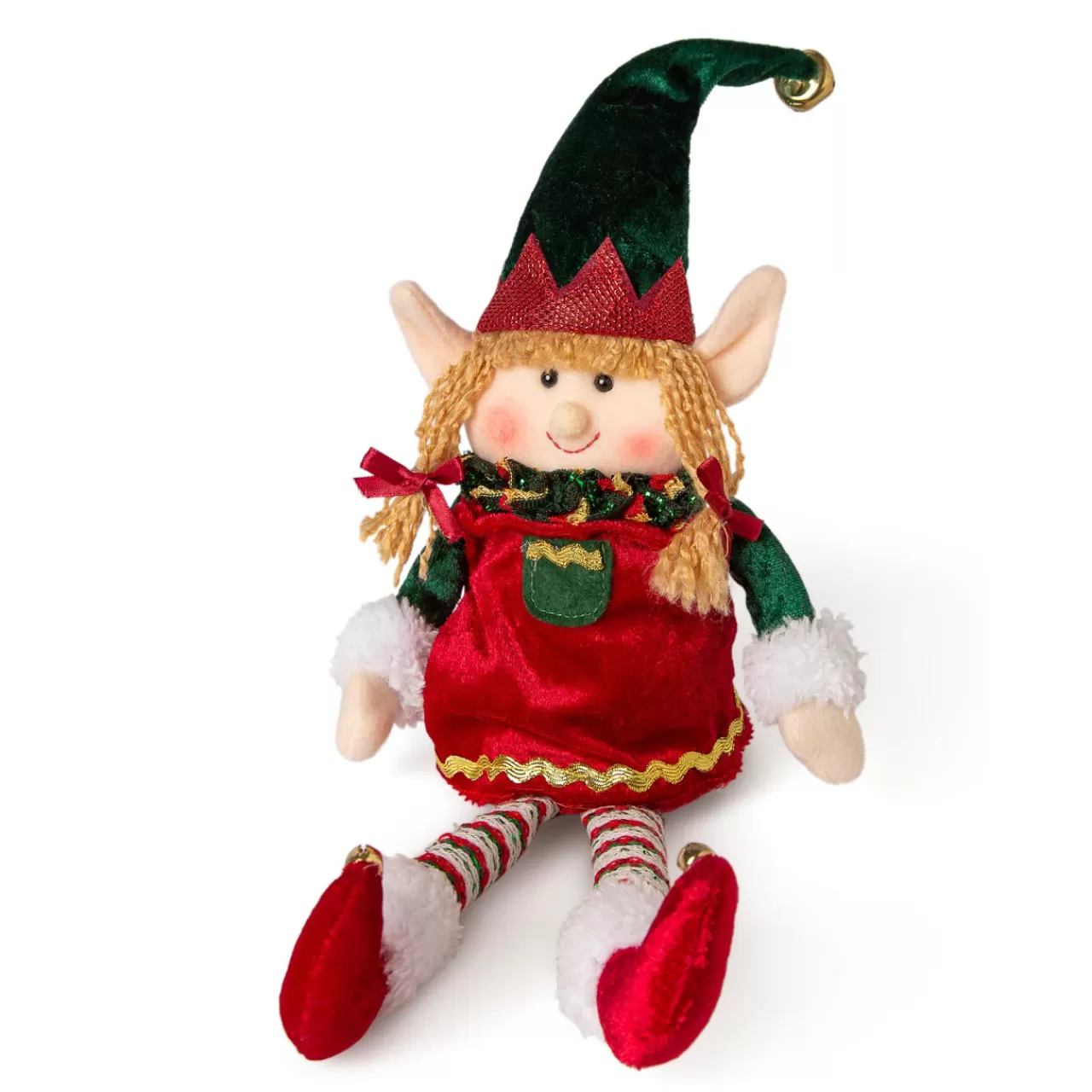 Christmas The Original Elfo Santa Claus<Elfa Sentada 30 Cm