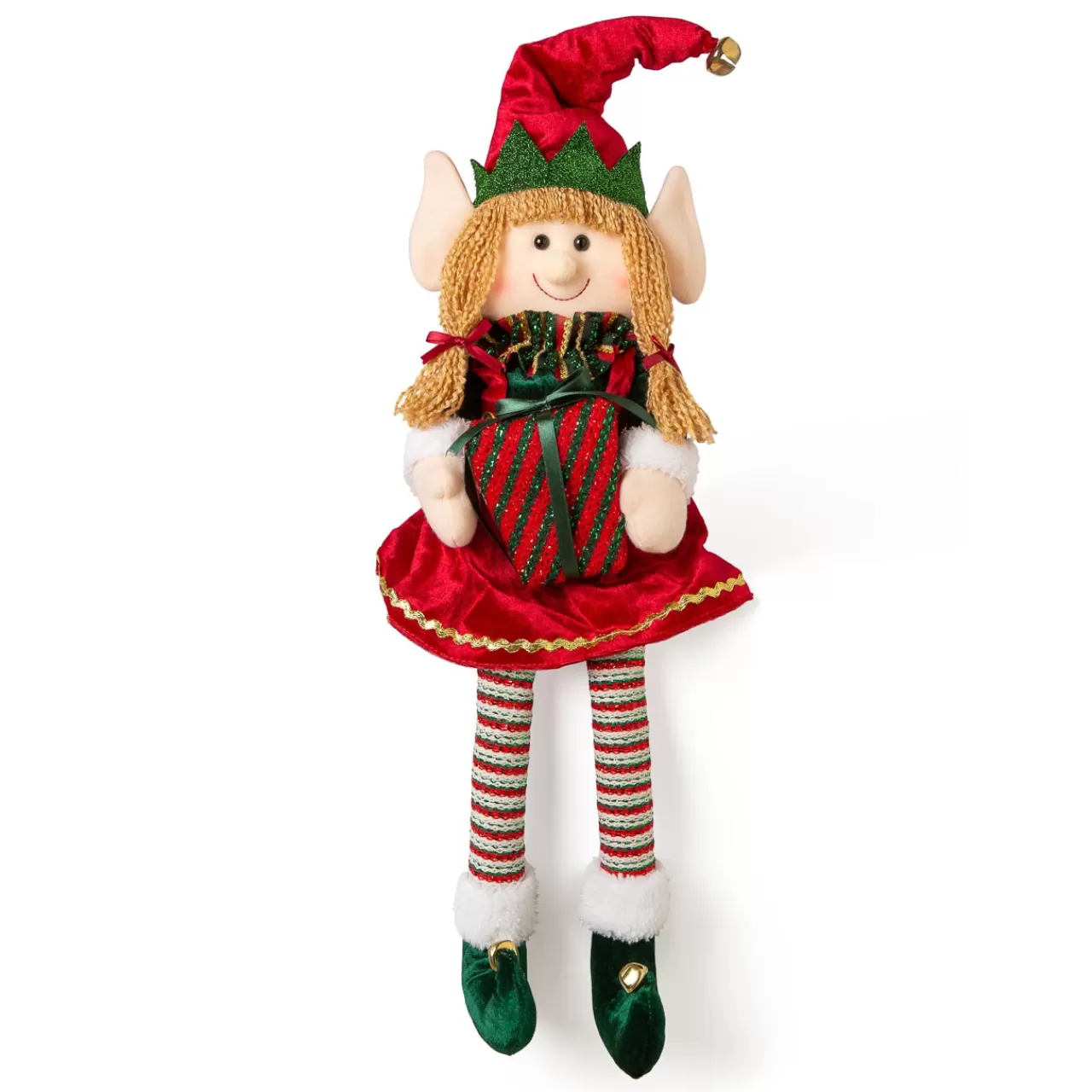 Christmas The Original Elfo Santa Claus<Elfa Sentada 60 Cm