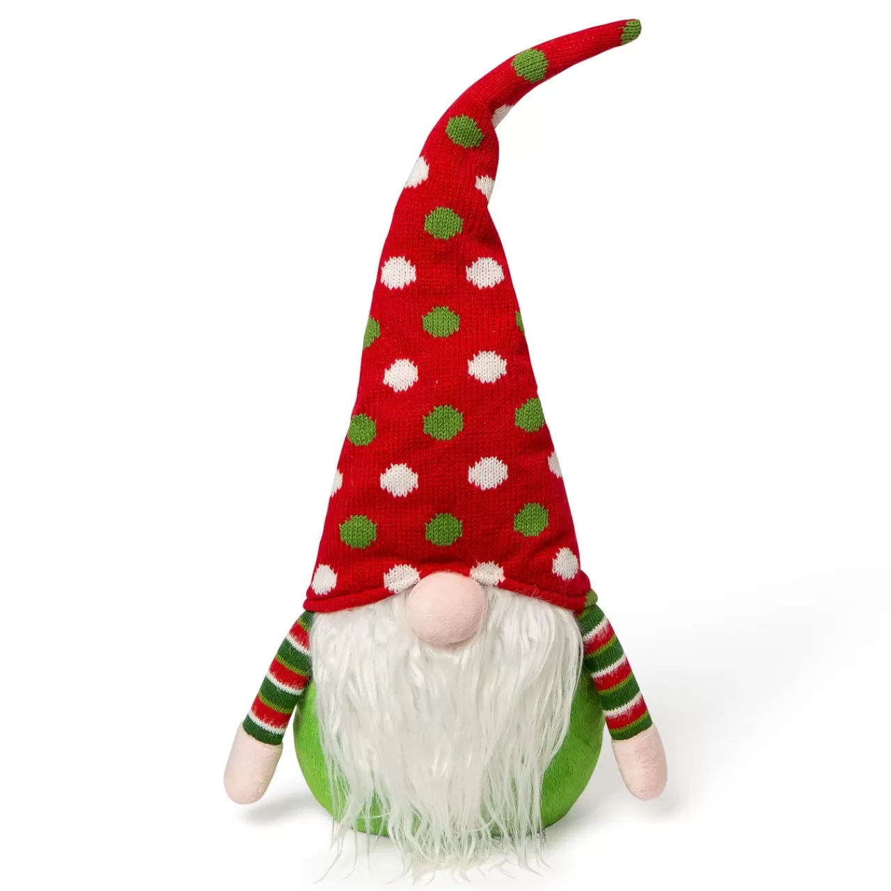 Christmas The Original Elfo Santa Claus<Elfo Con Barba Blanca Y Sombrero Con Lunares