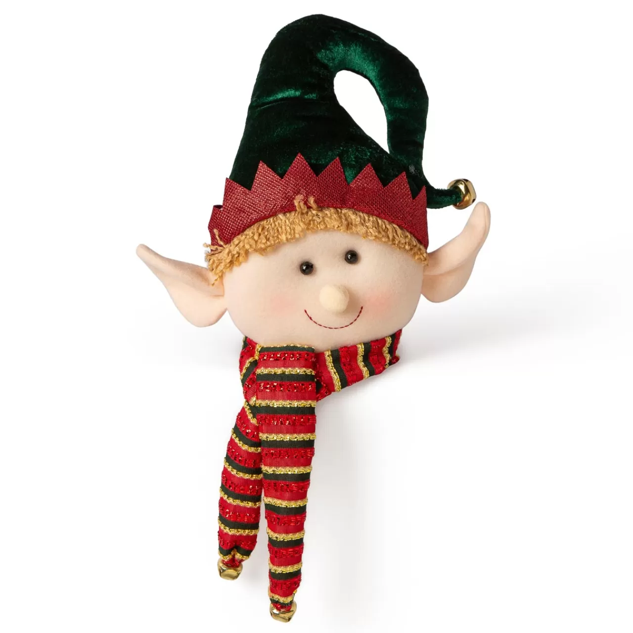 Christmas The Original Elfo Santa Claus<Peluche Cabeza De Elfo